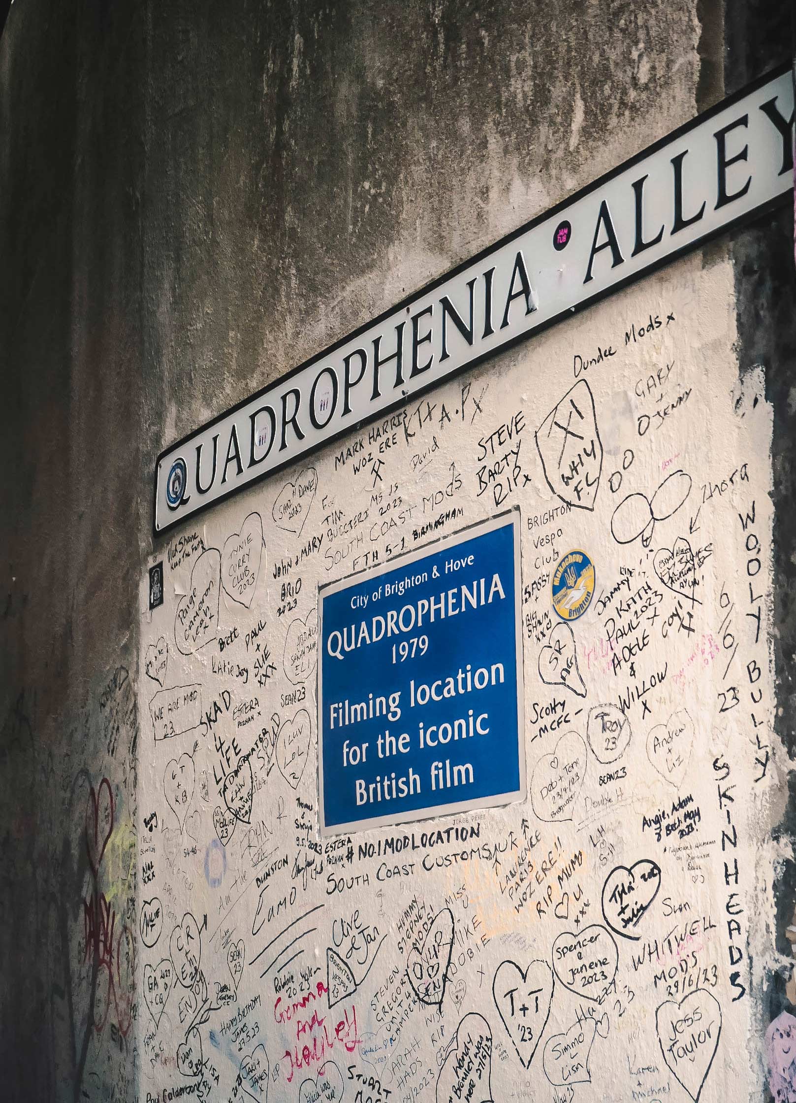 Quadrophina alley brighton