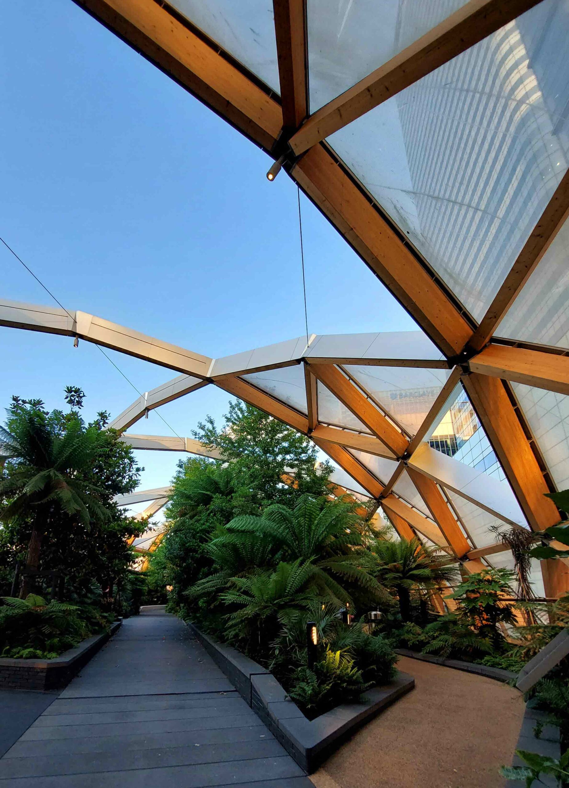 Crossrailplace garden