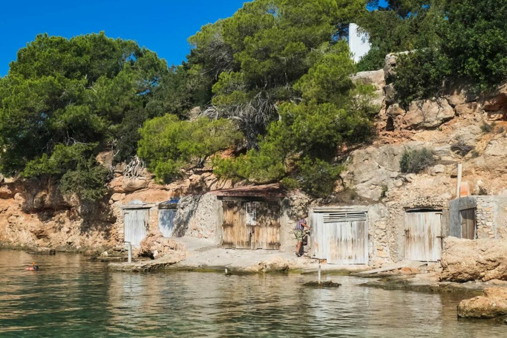 Cala Gracionetta Fischerhäuser