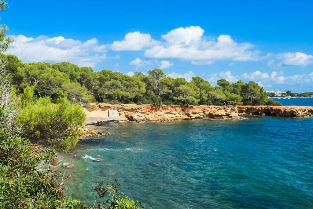 Küstenpfad zwischen Niu Blau und Cala Pada Ibiza 