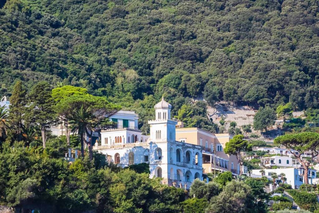 Blick auf den Rand von Anacapri
