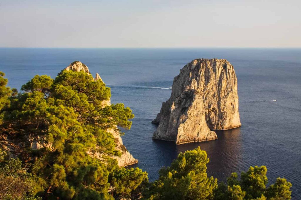 Faralgioni Felsen Capri