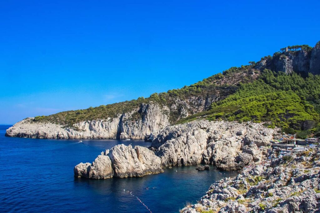 Küste bei Punta Carena