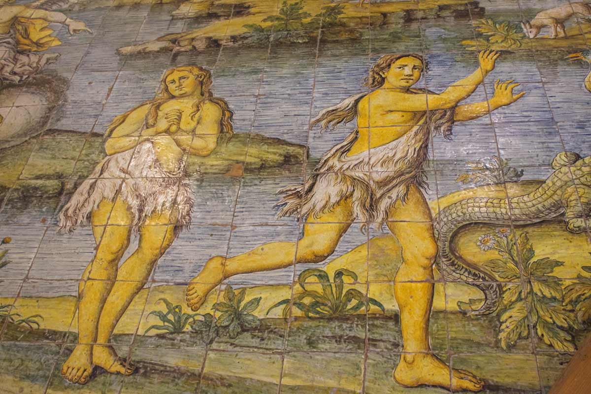 Boden in der Chiesa di San Michele