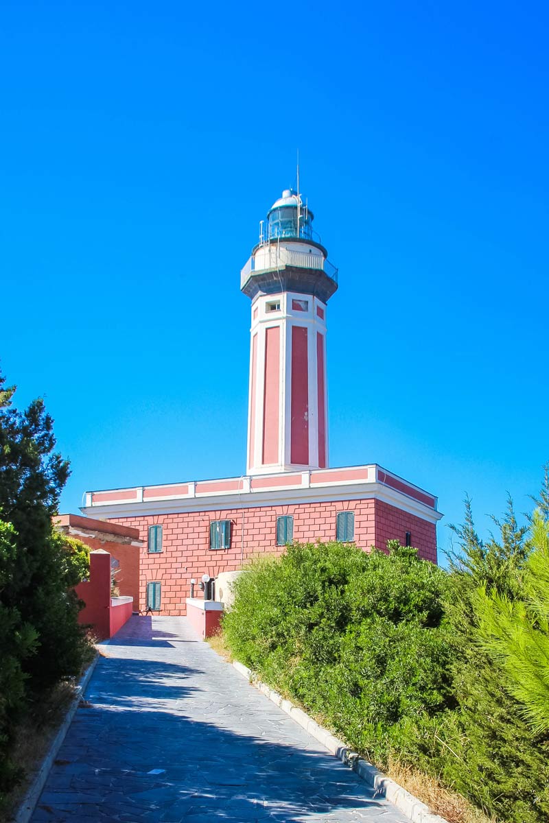 Leuchtturm Punta carena