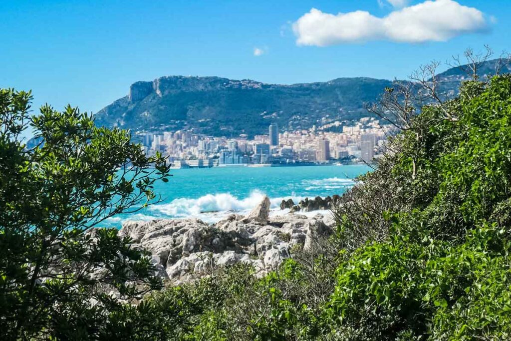 Blick auf Monaco