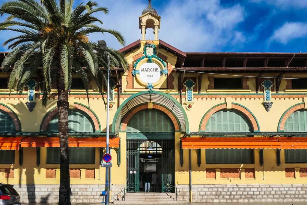 Belle Epoque Martkhalle von Menton