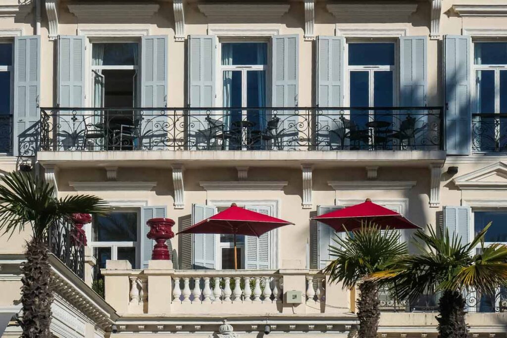 Belle Epoque Fassade in Menton