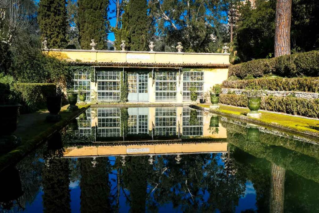 Gewächsthaus im Serre de la Madone Menton