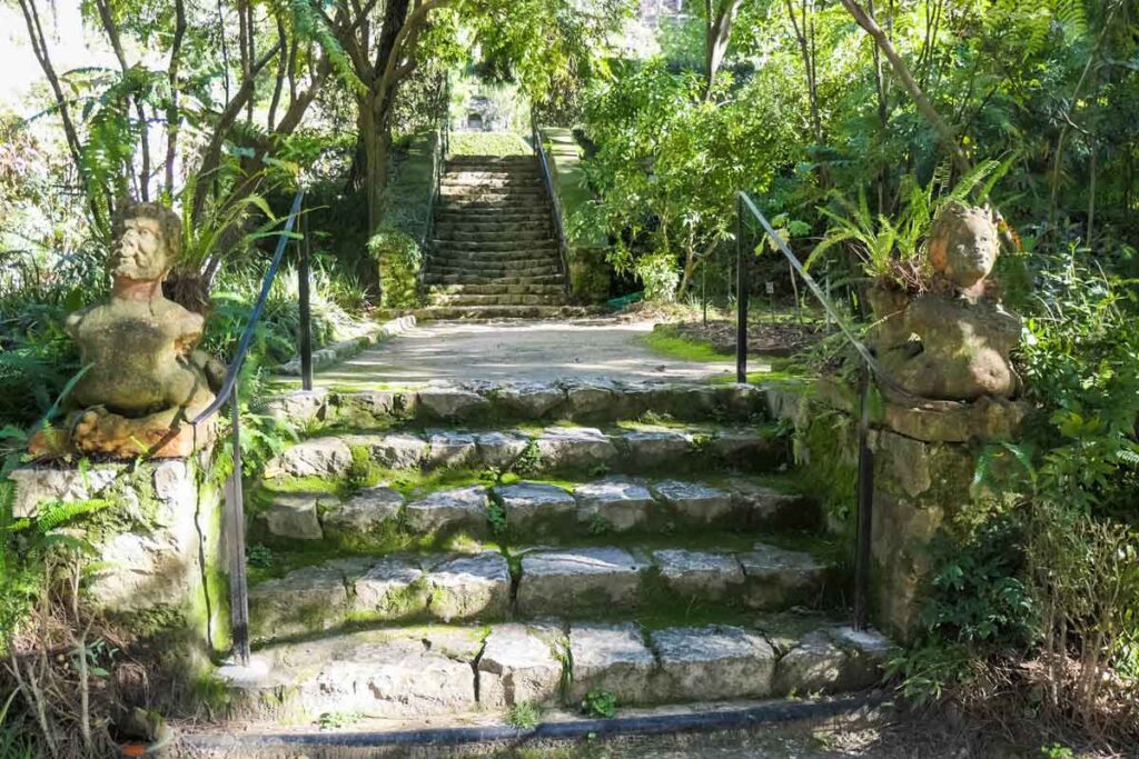 Weg im Serre de la Madone Menton