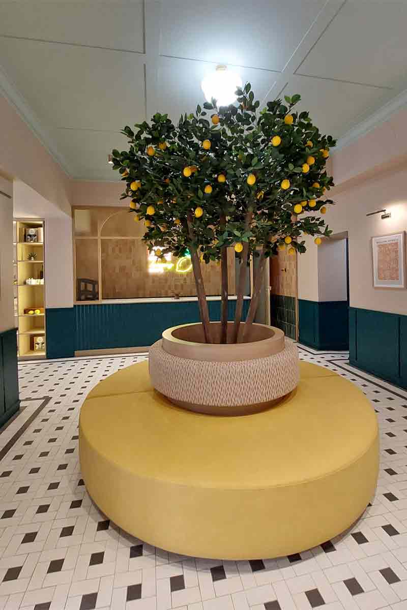 Lobby Hotel de Londres Menton