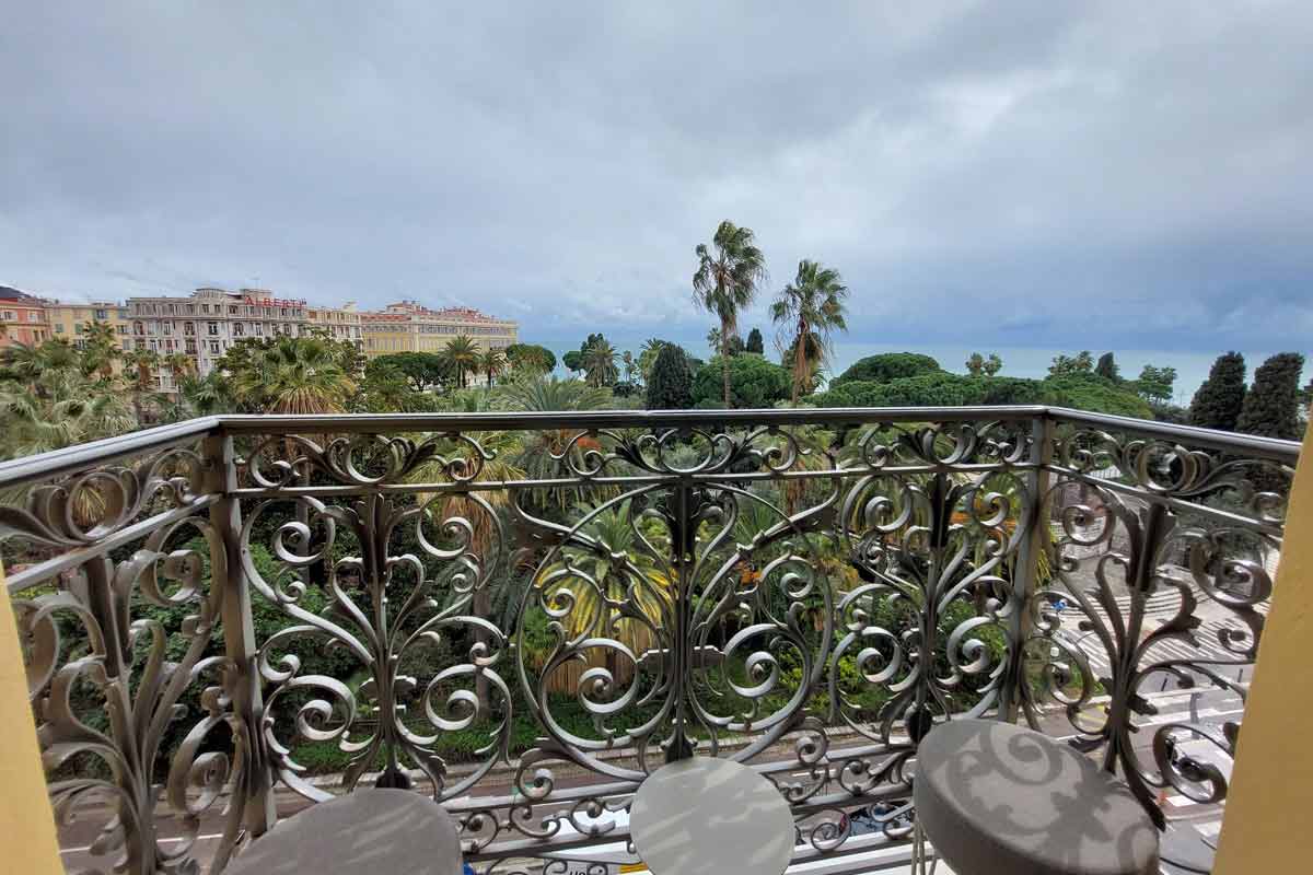 Blick aus dem Fenster Anantara Nice