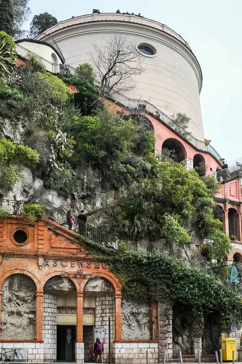 Aufzug zum Schlossberg