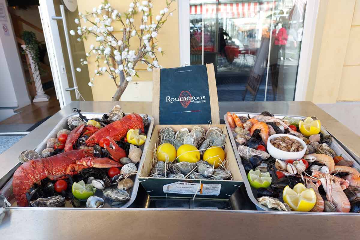 Austern auf dem MArkt