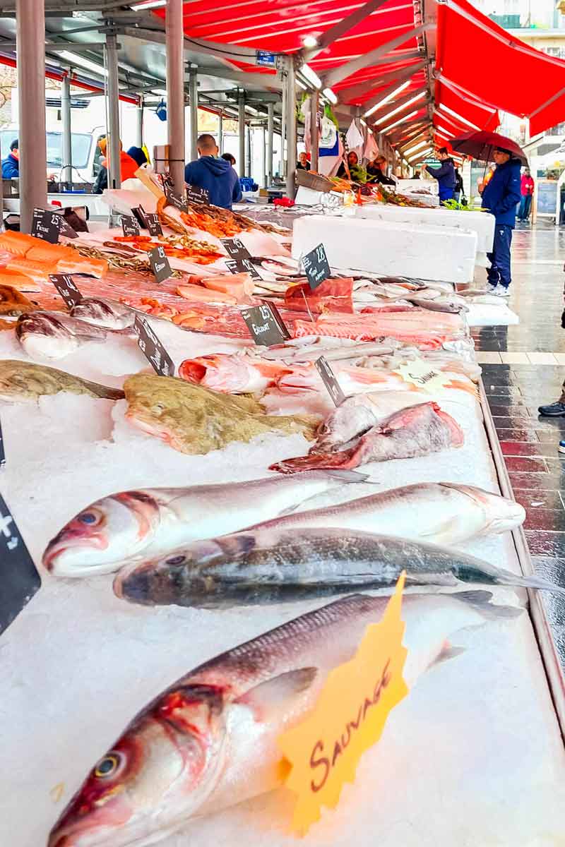 Fische auf dem Markt