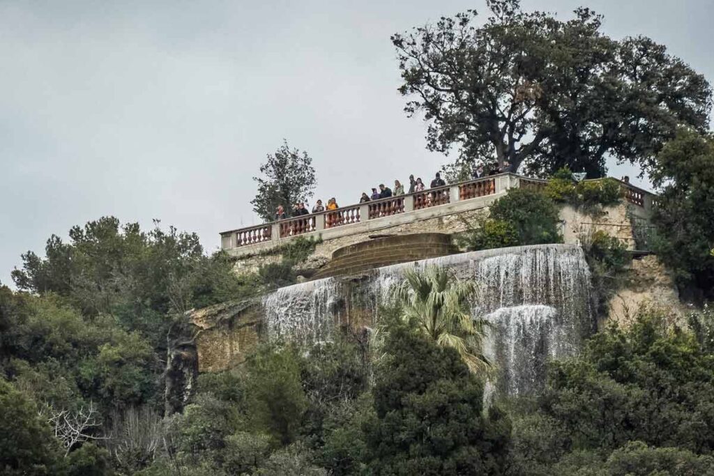 Casscade auf dem Schlossberg