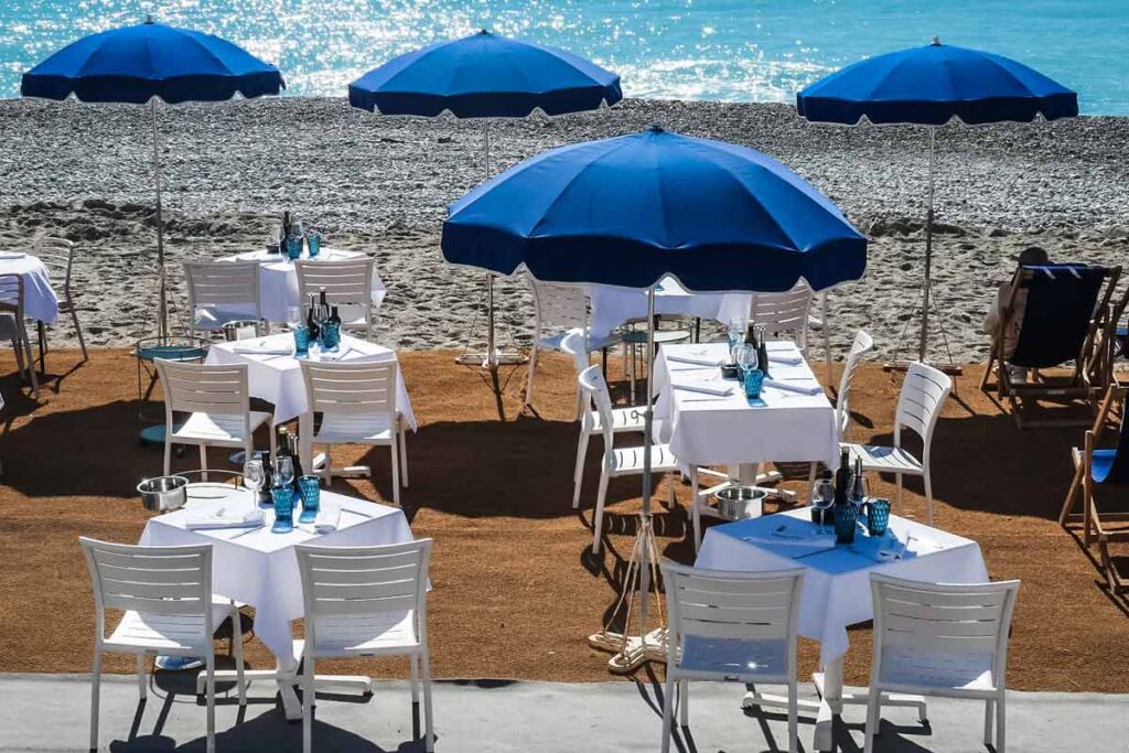 restaurant an der Promenade