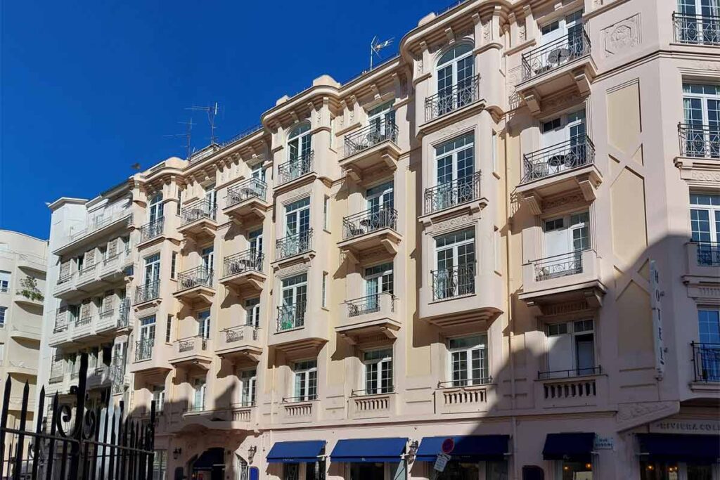 Fassade Hotel Riviera Collection Nizza