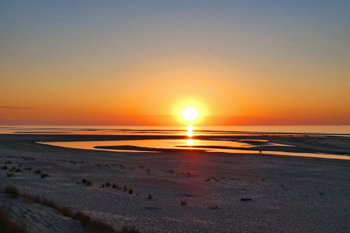 Sonnenuntergang in Ouddorp