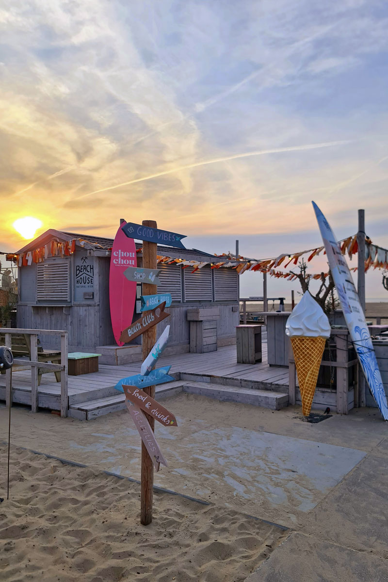 Beachhut am Natural High Browersdam