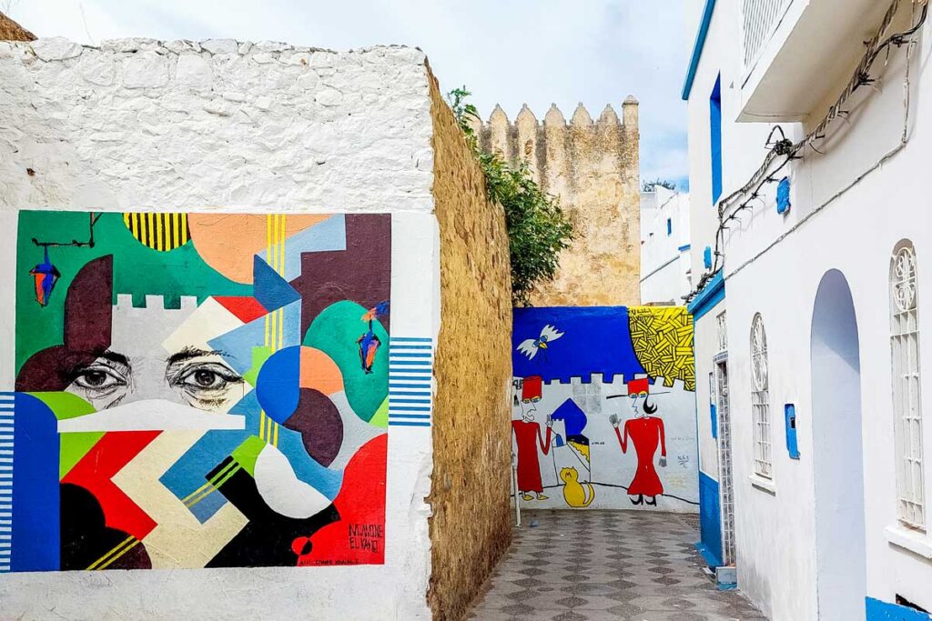 Murals in der Medina
