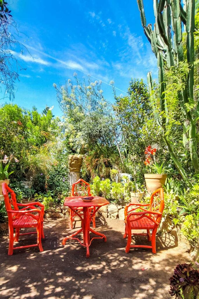 Sitzgruppe in Rohuna