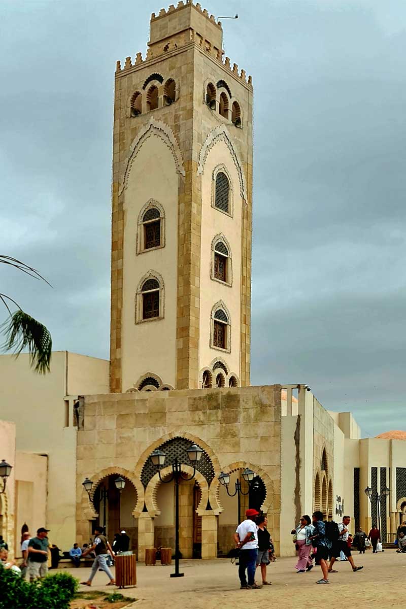 Agadir Eingang Moschee am Souk