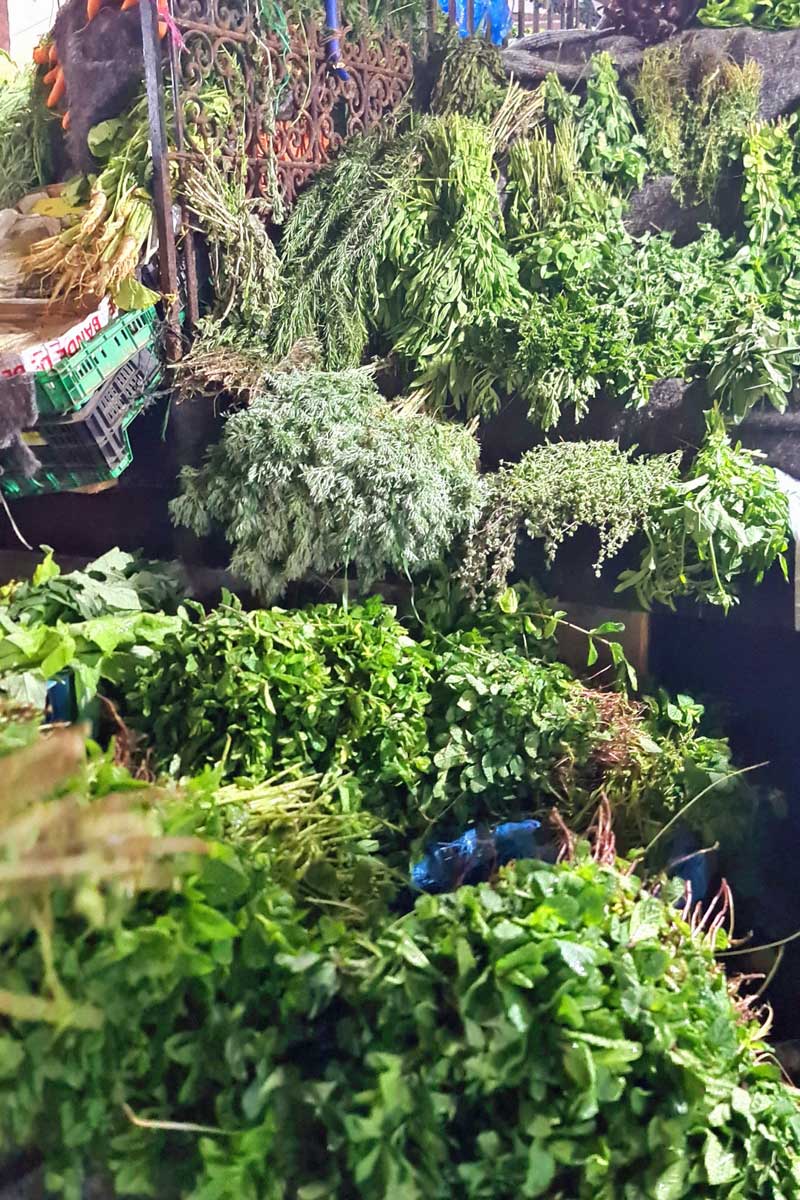 Gewürze auf dem Markt