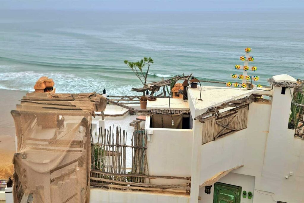 Terrasse im Mungas Guesthouse