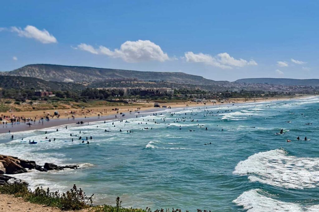 Surfer am Panorama Beach