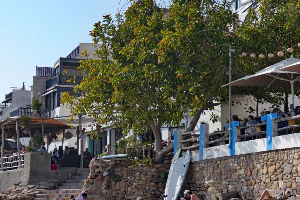 Strandpromenade in Taghazout