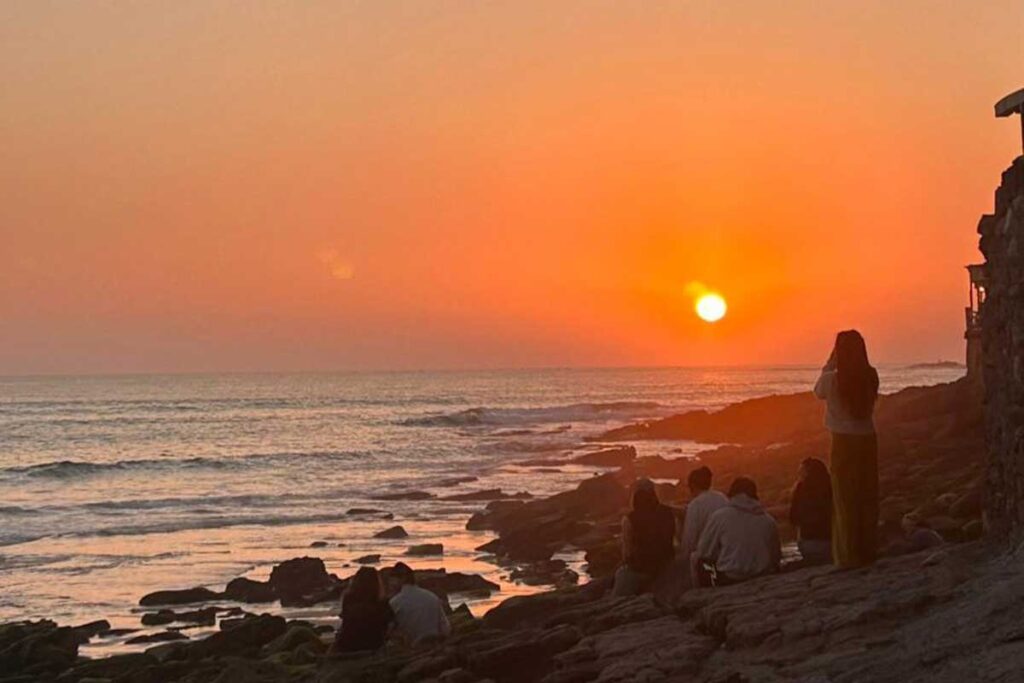 Sonnenuntergang in Taghazout