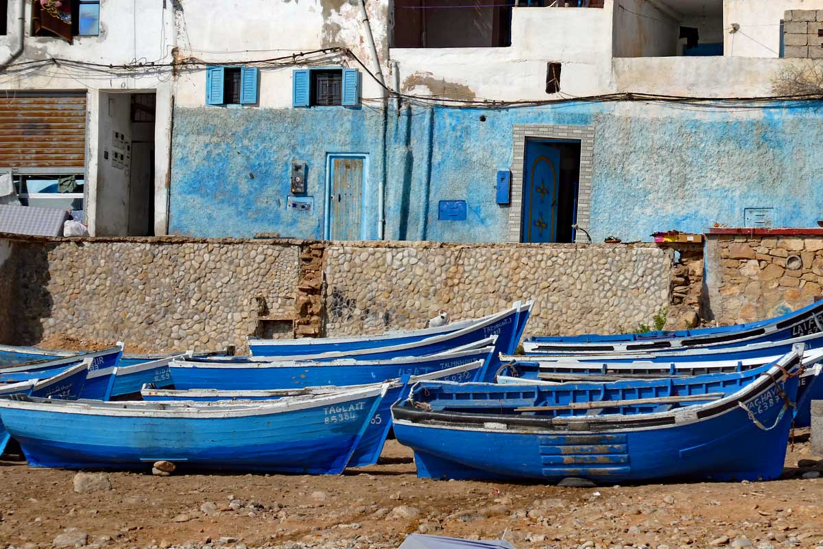 Taghazout Fischerboote