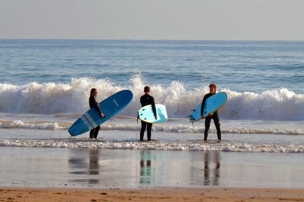 Surfer in Taghazout