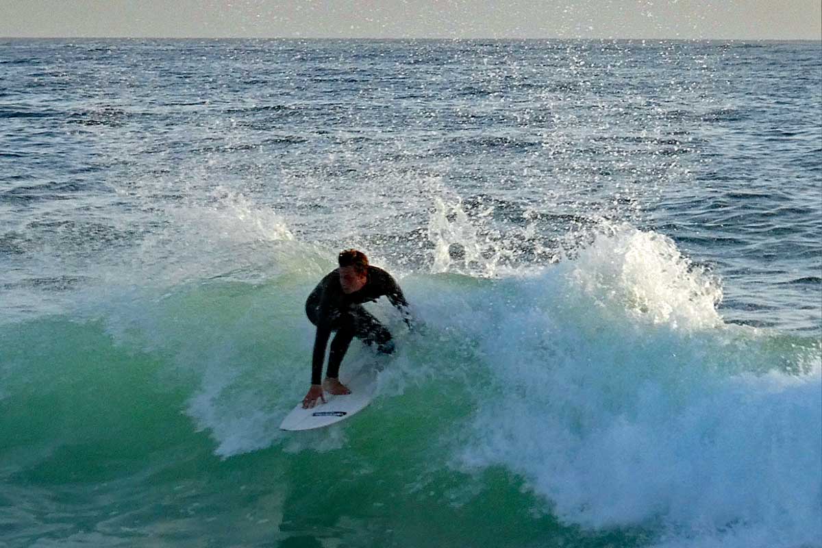Surfer am Anchor Point